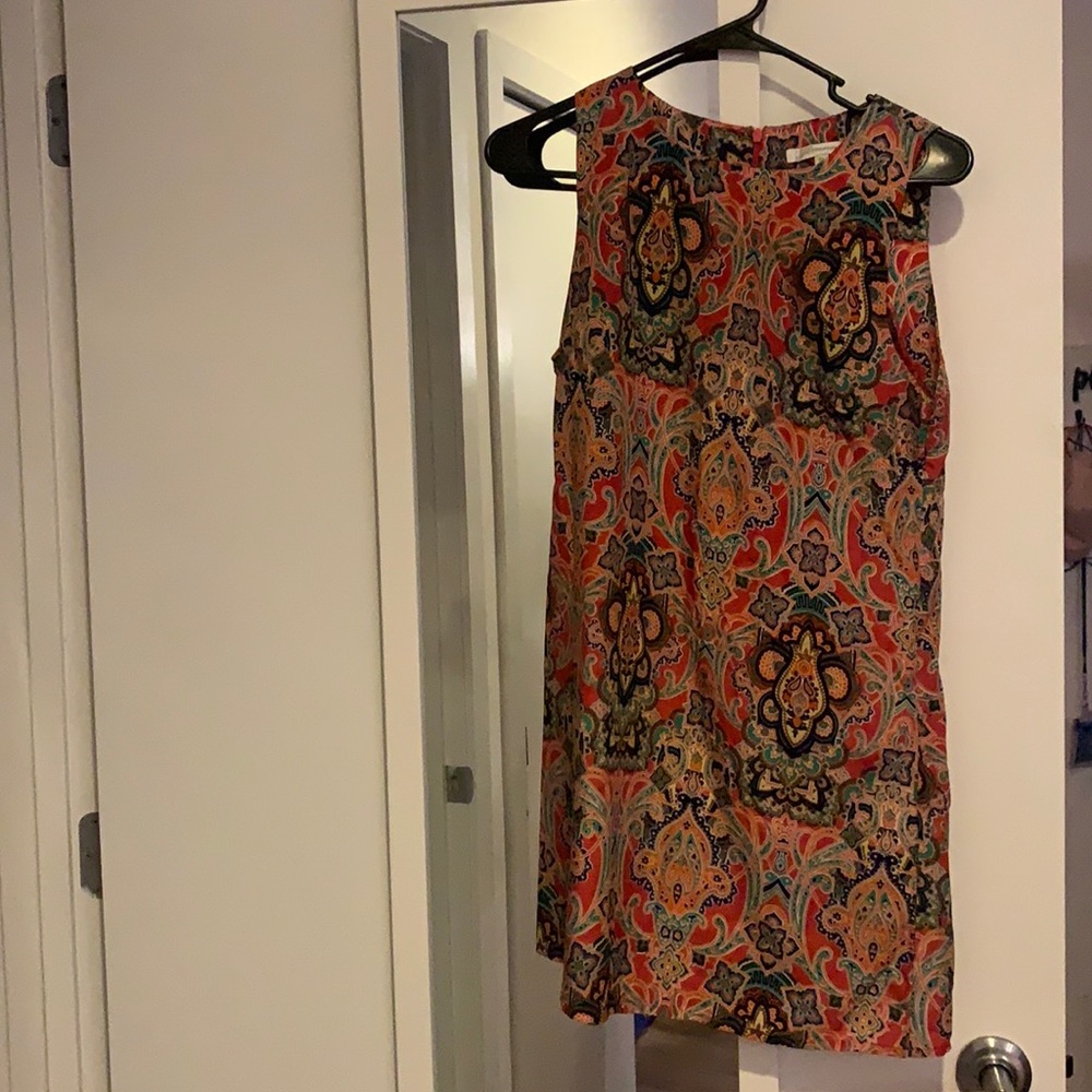 Paisley short dress